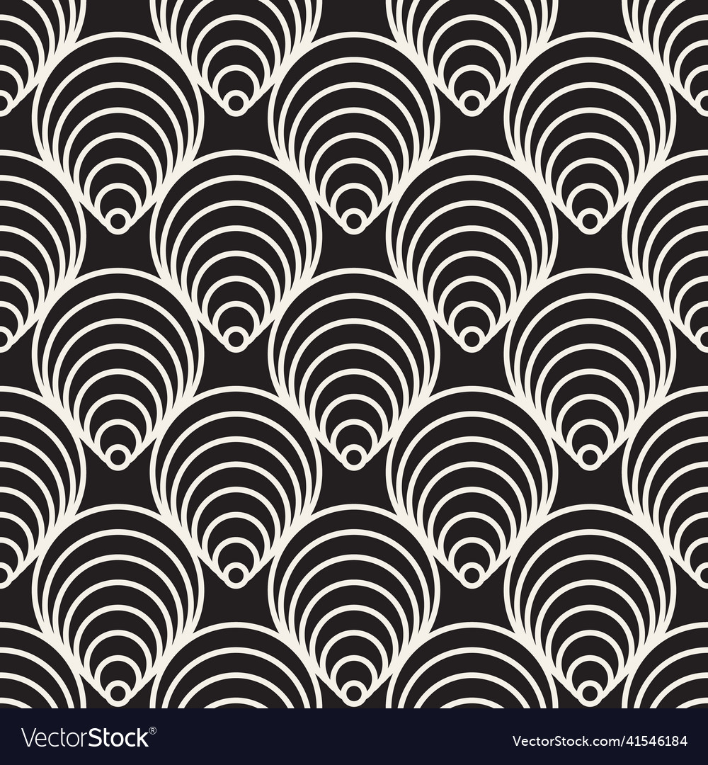 Seamless pattern repeating geometric elements vector image Seamless pattern repeating geometric elements