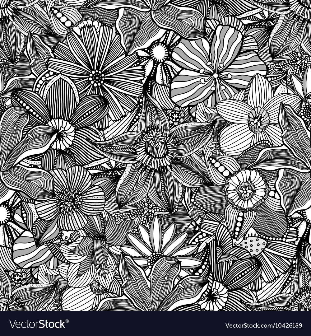 Floral patterned background