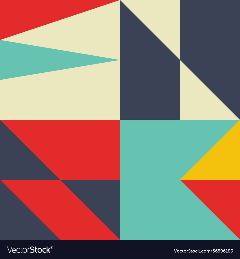 Geometric Square Pattern