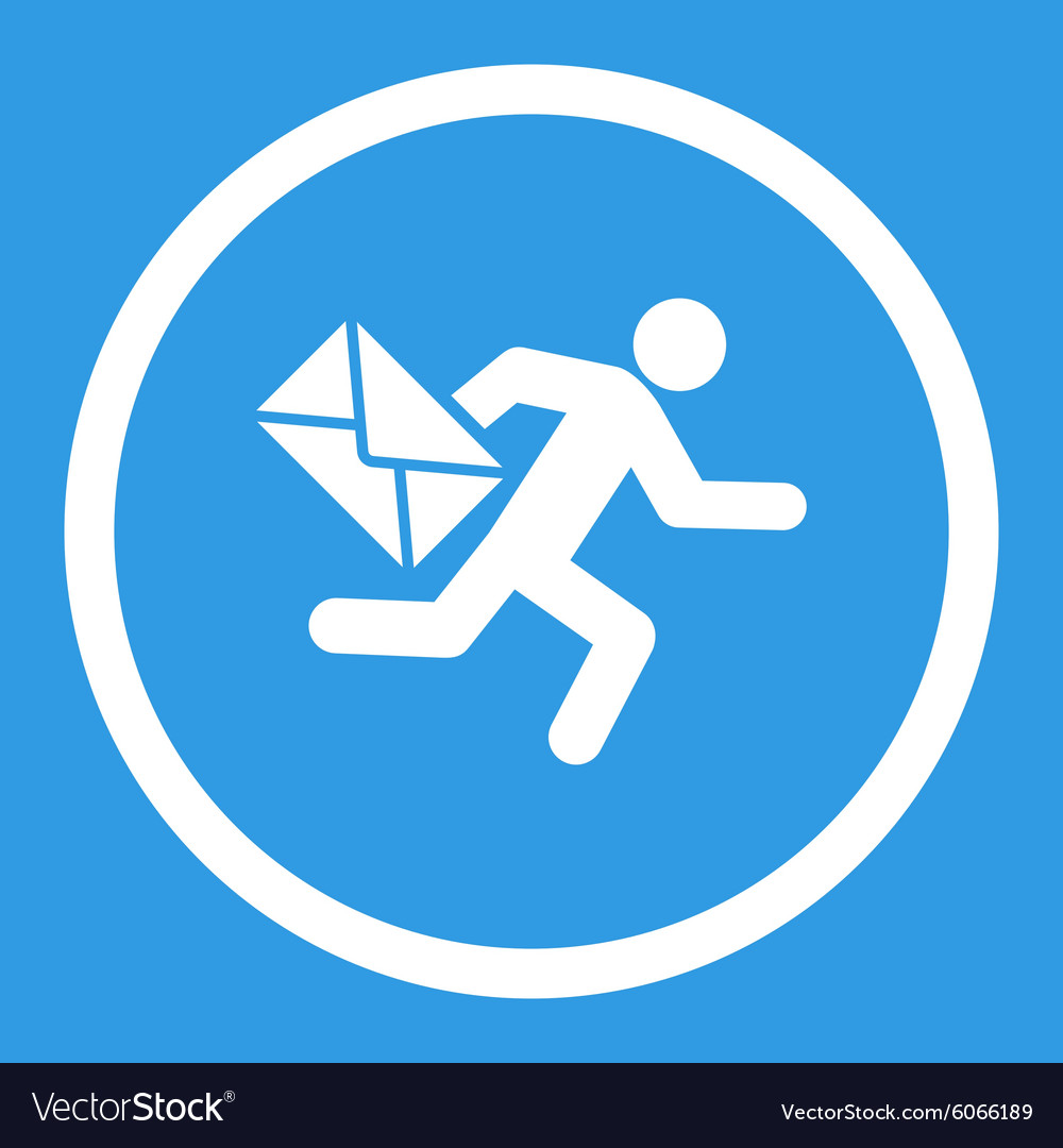 Mail courier icon