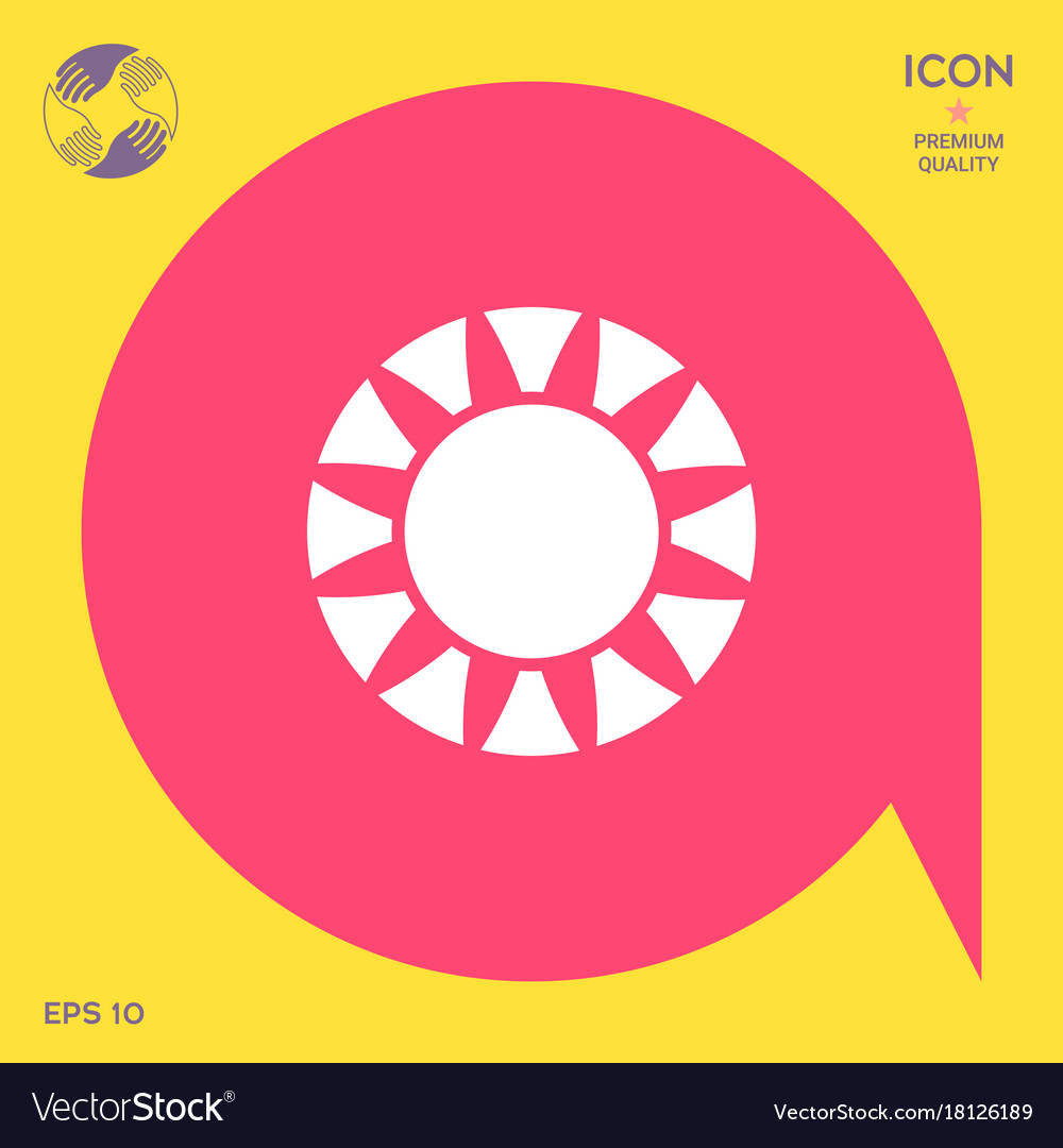 Sun icon