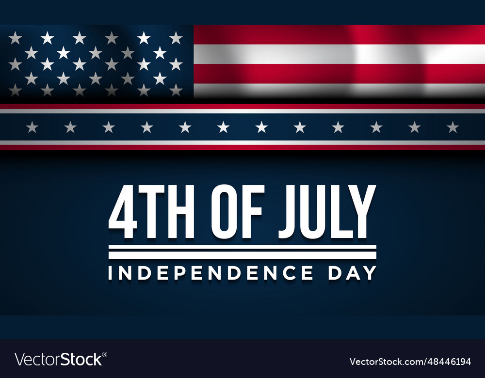 Happy 4th of july usa independence day background