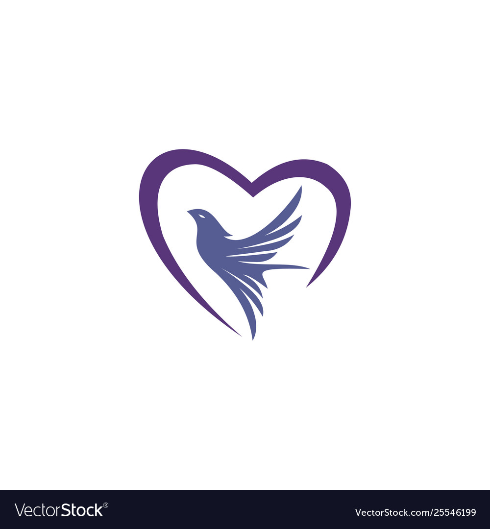 Bird logo template