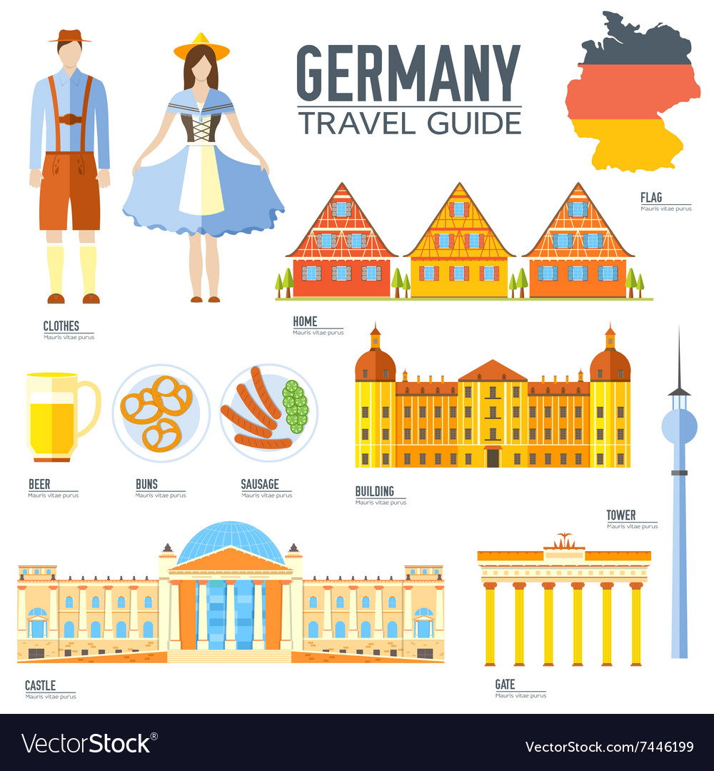 Country germany travel vacation guide of goods