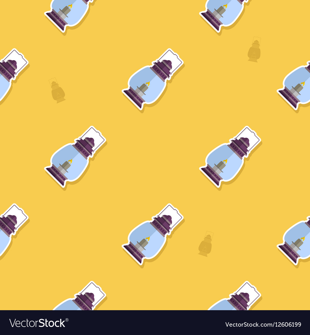 Seamless pattern with lanterns