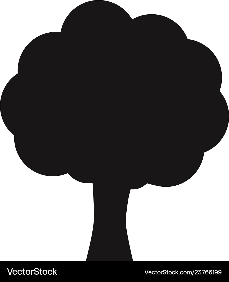 Tree icon Royalty Free Vector Image - VectorStock
