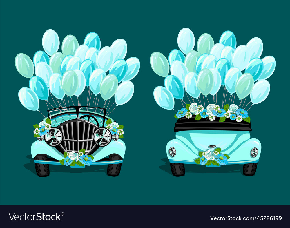 Wedding car set