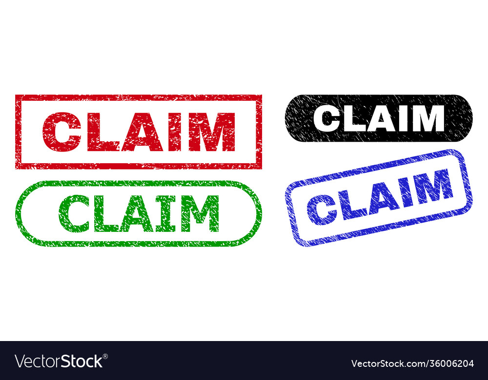 Claim rectangle watermarks using rubber texture
