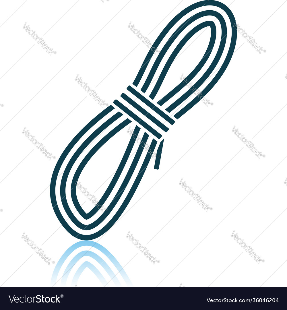 Climbing rope icon Royalty Free Vector Image - VectorStock