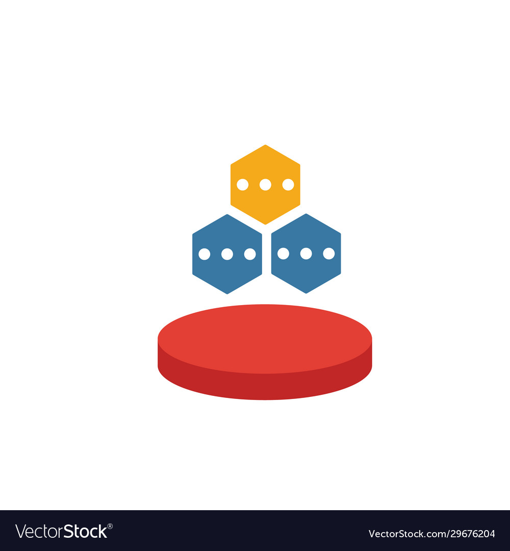 Data structure icon simple element from web vector image Data structure icon simple element from web