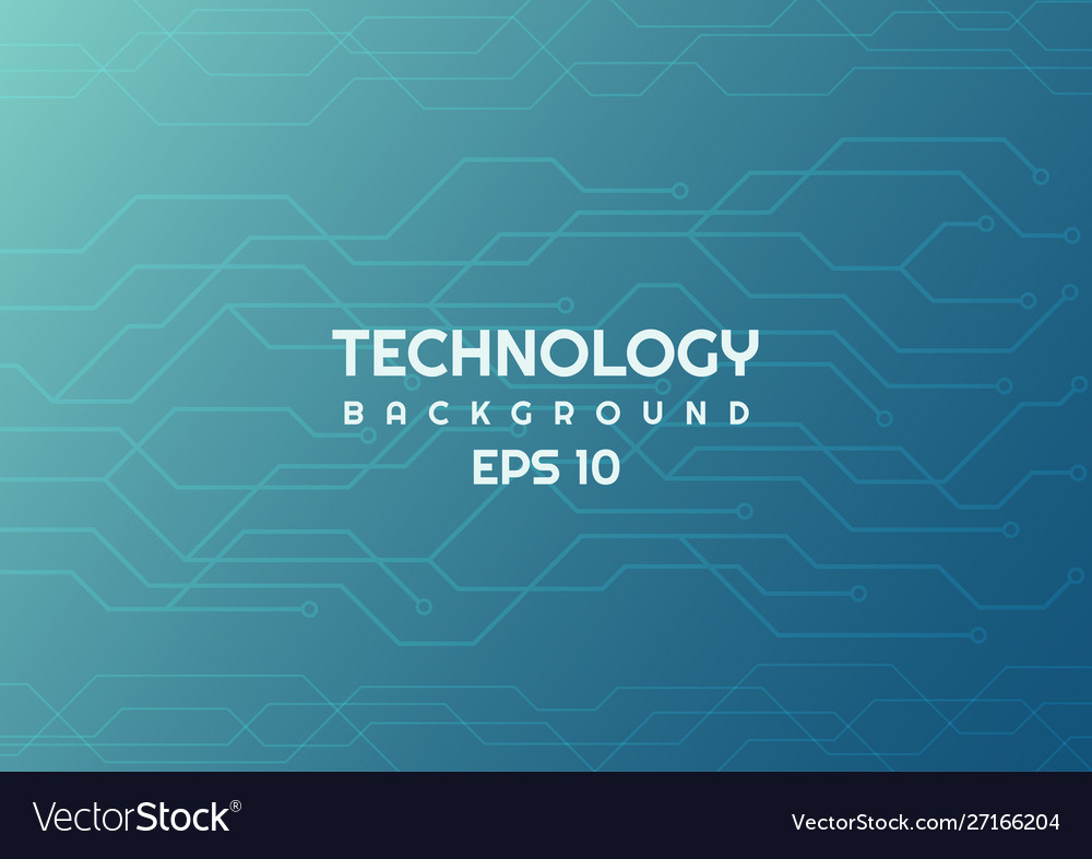 Technology background data flow node colorful vector image Technology background data flow node colorful