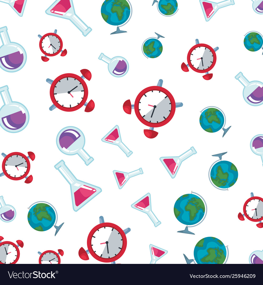 Alarm clock and tube tests pattern