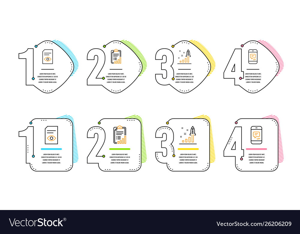 Development plan checklist and view document vector image Development plan checklist and view document