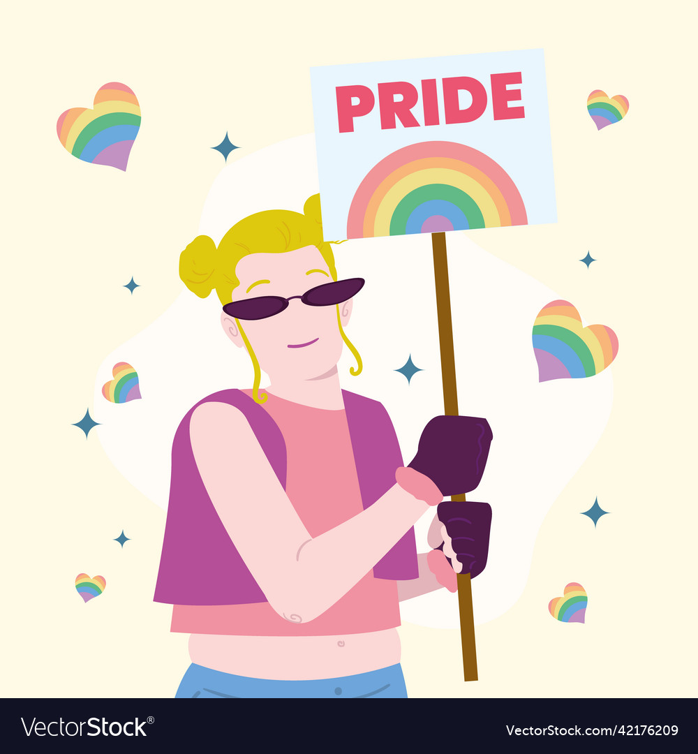 Lgbtq woman image