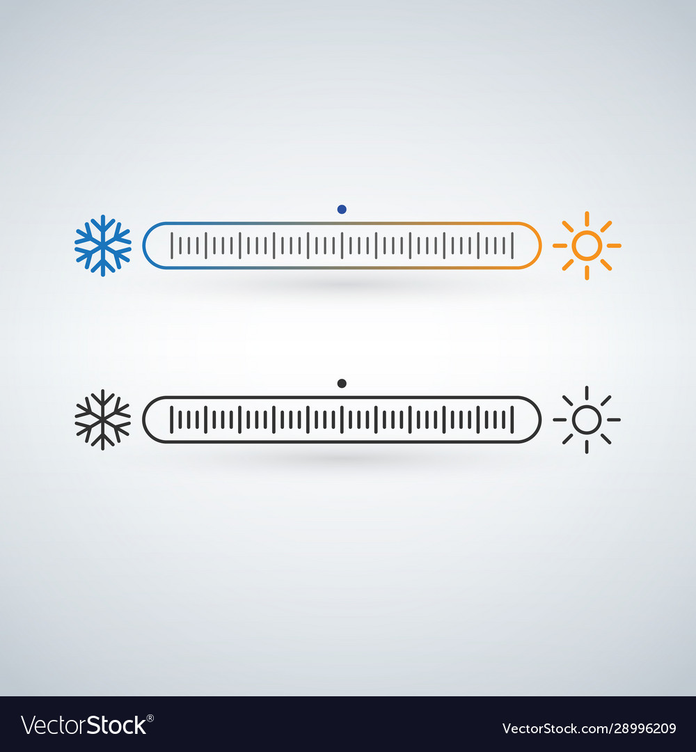 Temperature or weather controller with snowflake