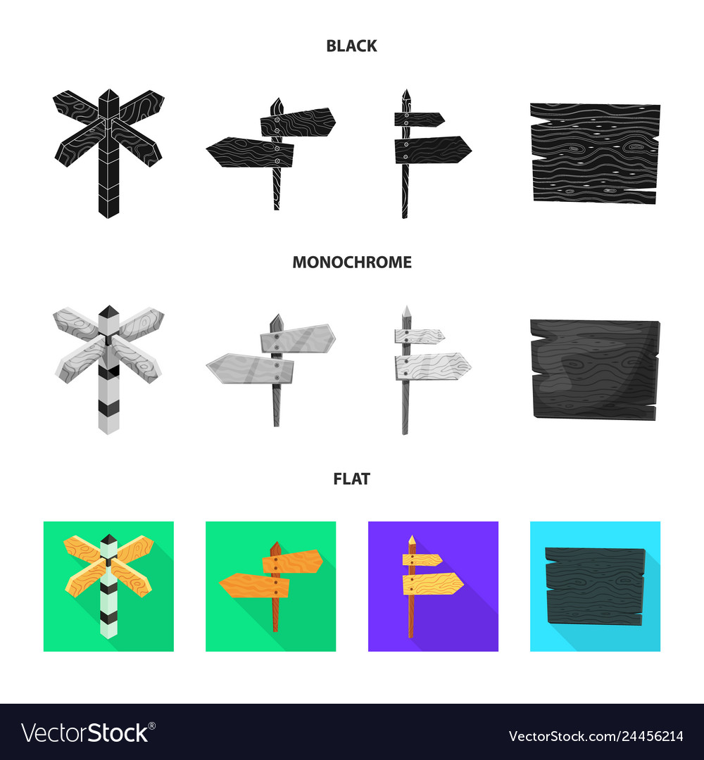 Isolated object of raw and forest icon set