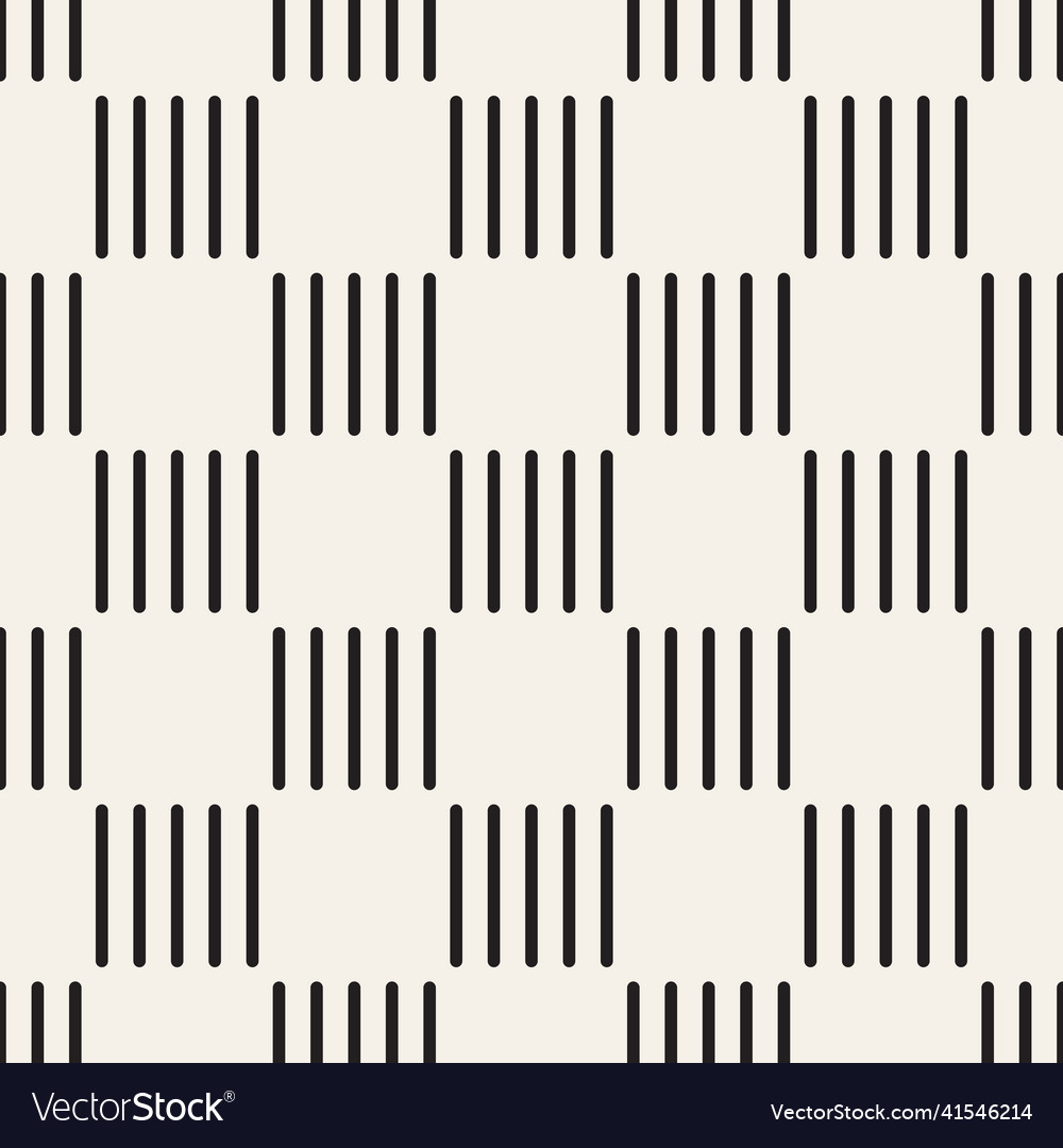 Seamless pattern repeating geometric elements vector image Seamless pattern repeating geometric elements