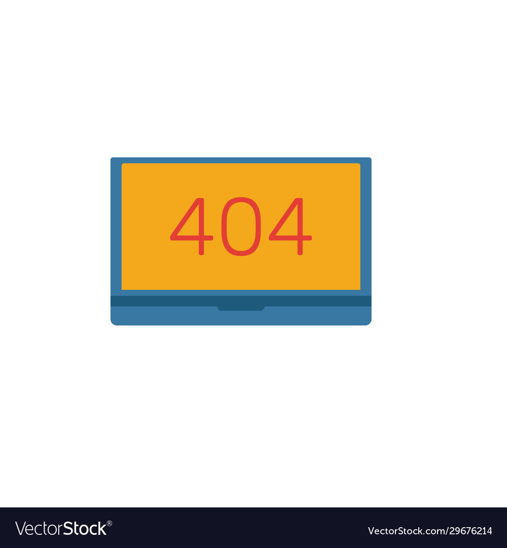 Server error icon simple element from web hosting
