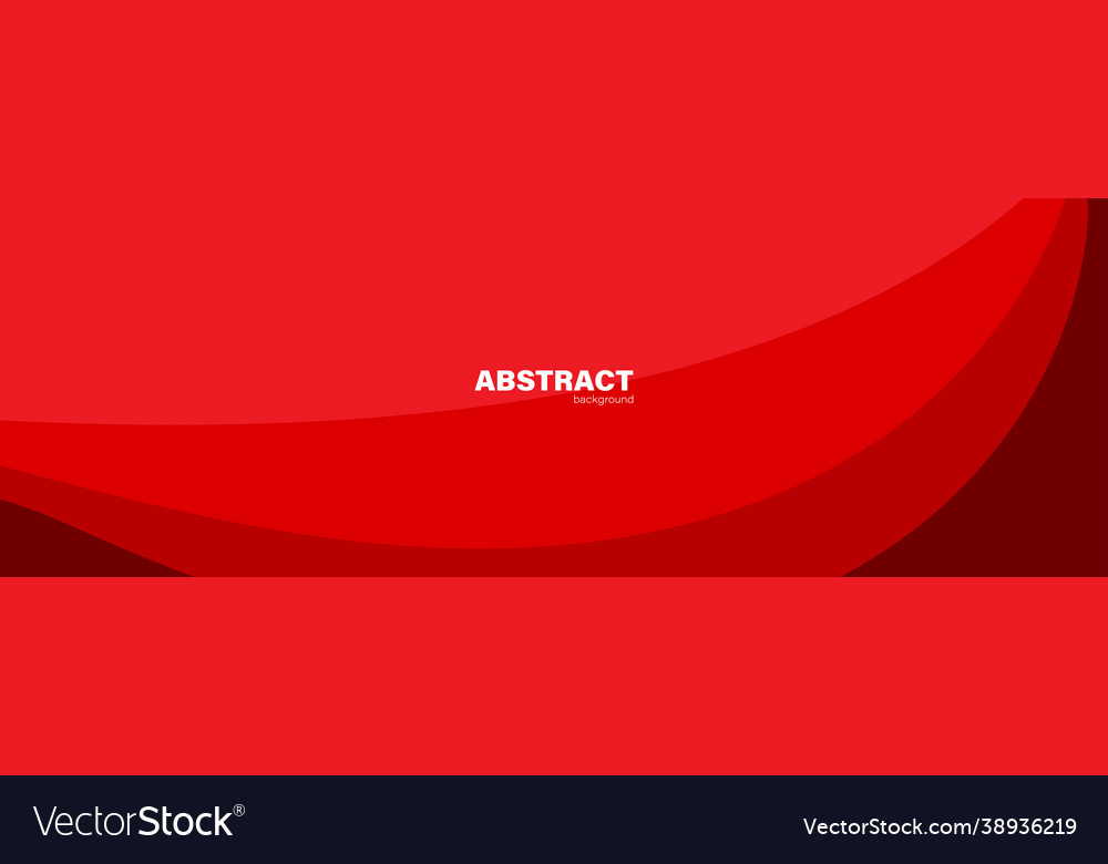 Abstract gradient red and curve background