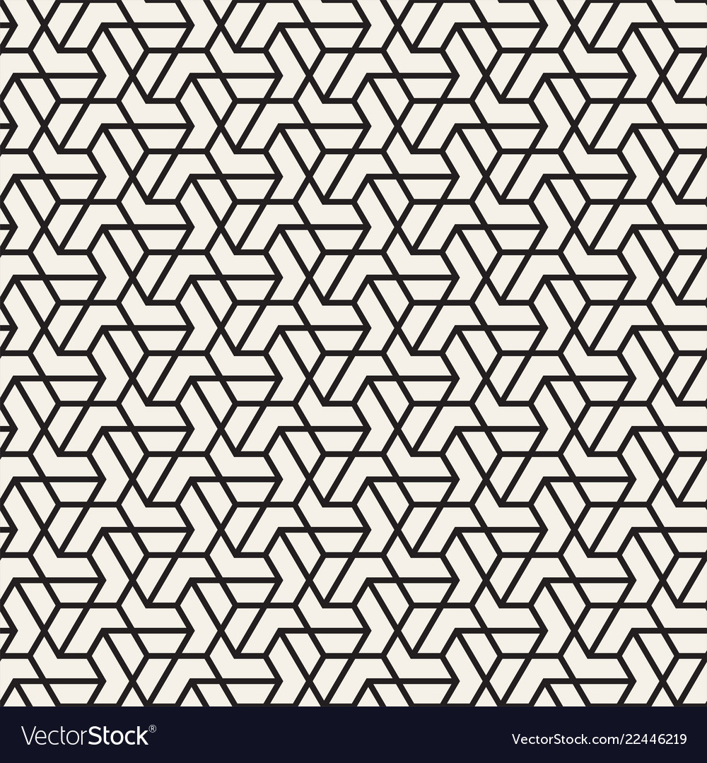 Seamless lines mosaic pattern modern stylish