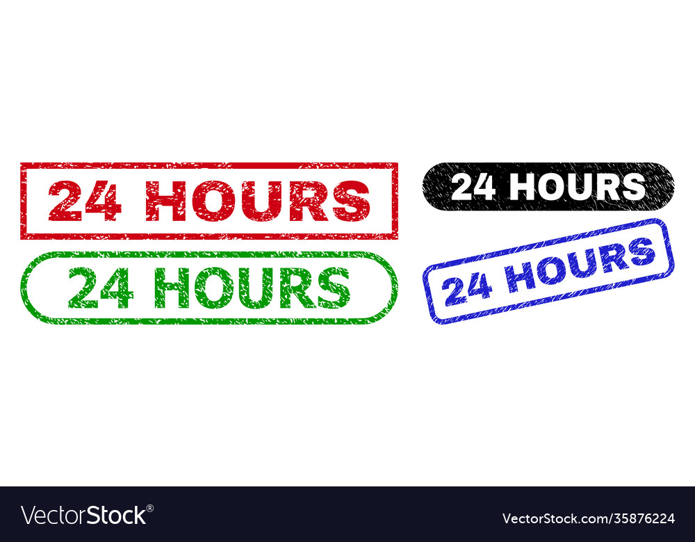 24 hours rectangle watermarks using unclean