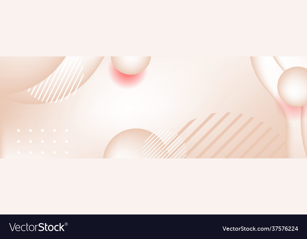 Abstract banner design web template horizontal Vector Image Abstract banner design web template horizontal