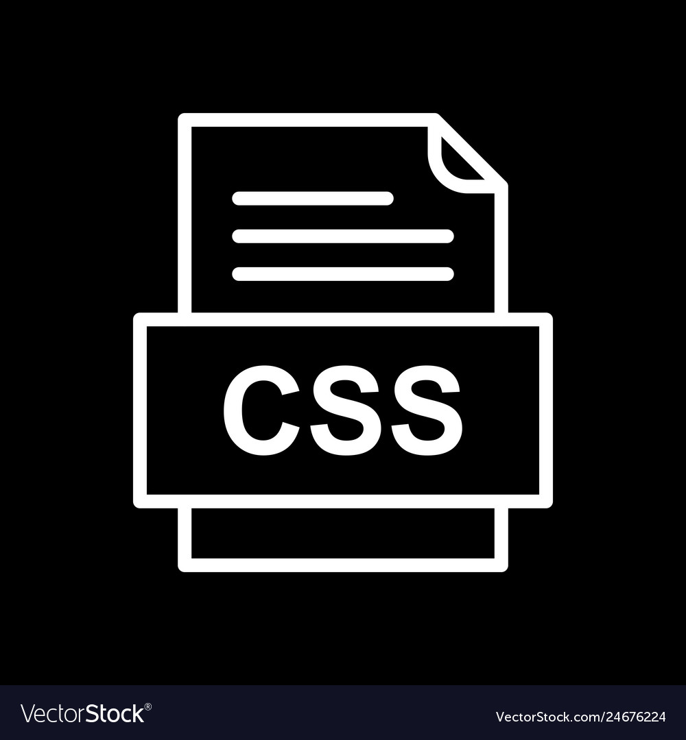 Css file document icon