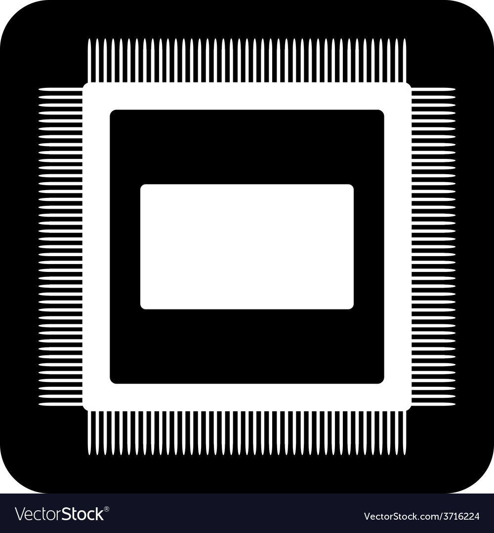 Microchip symbol button