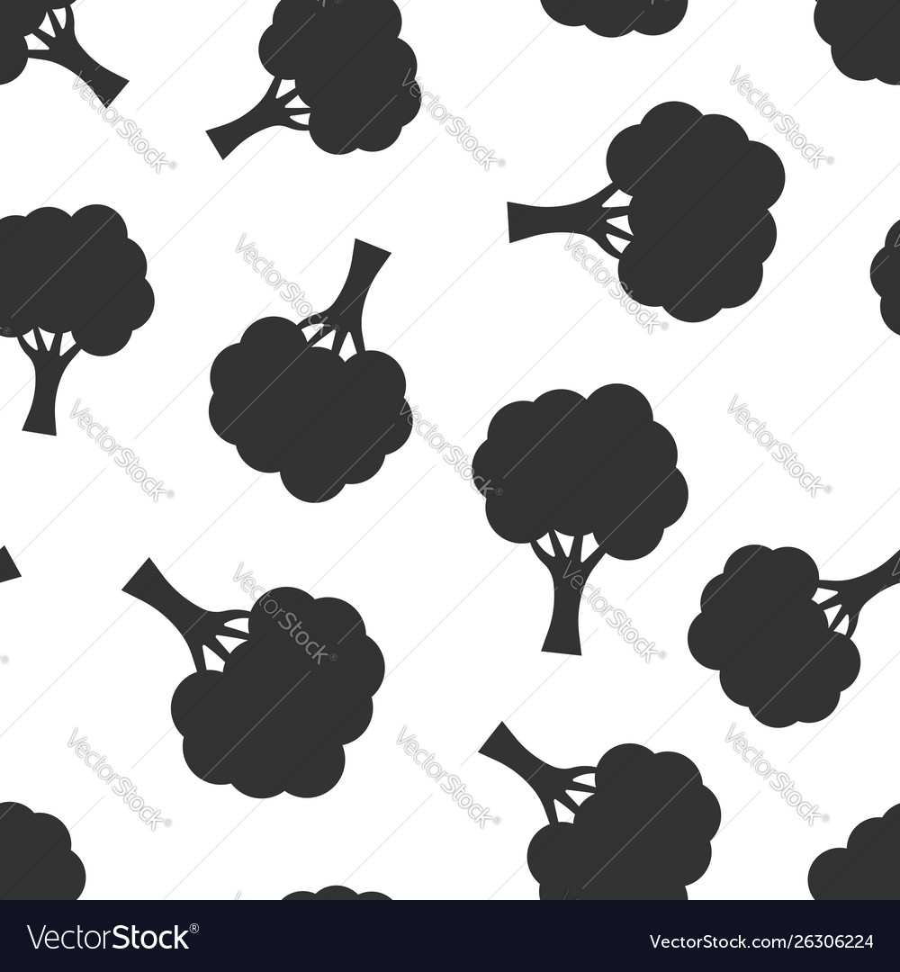 Tree sign icon seamless pattern background branch