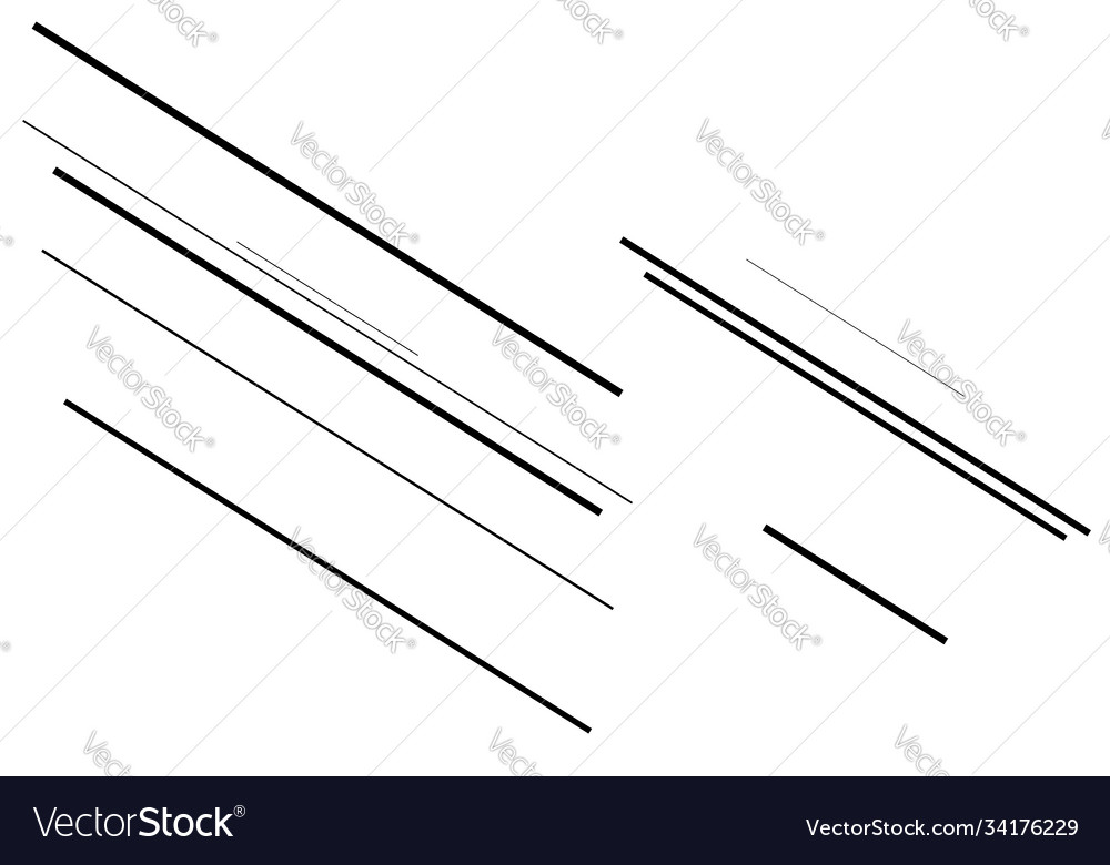 Dynamic diagonal and slanting lines element