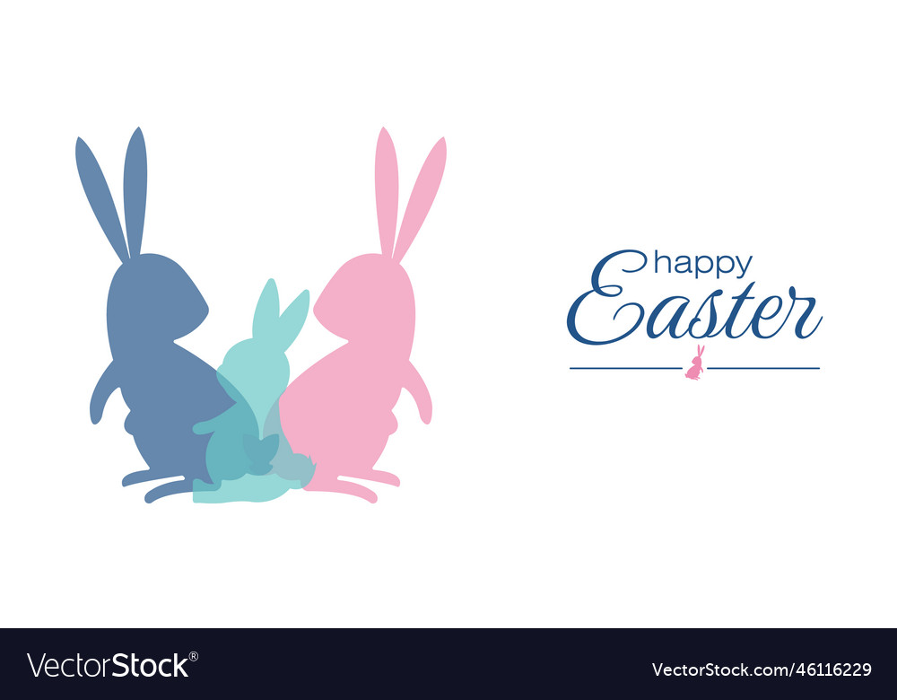 Horizontal easter banner2 Royalty Free Vector Image