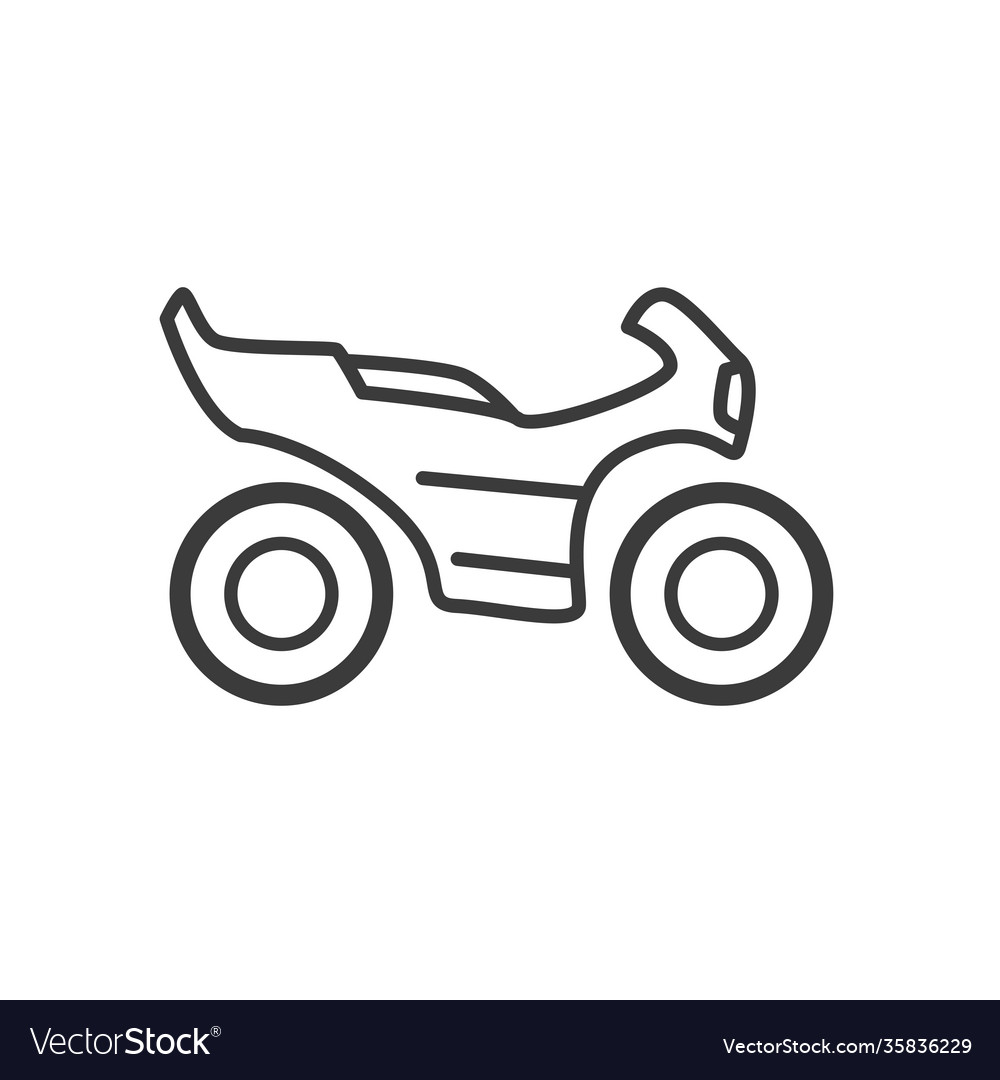 Motorcycle fast for one person line style