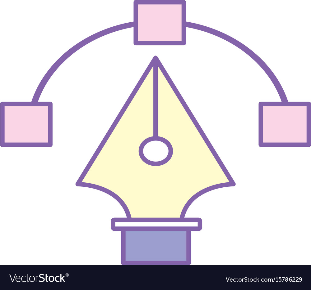 Pen with nodes design image