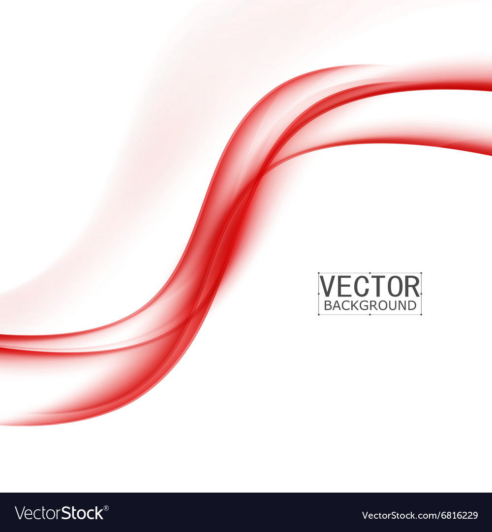 Red background curve