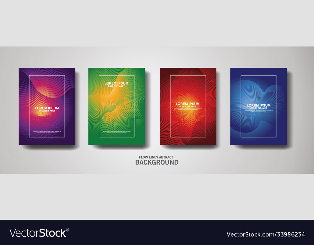 Abstract flow lines pattern background