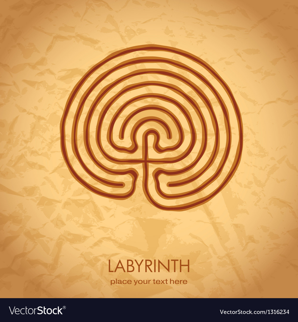 Celtic labyrinth Royalty Free Vector Image VectorStock