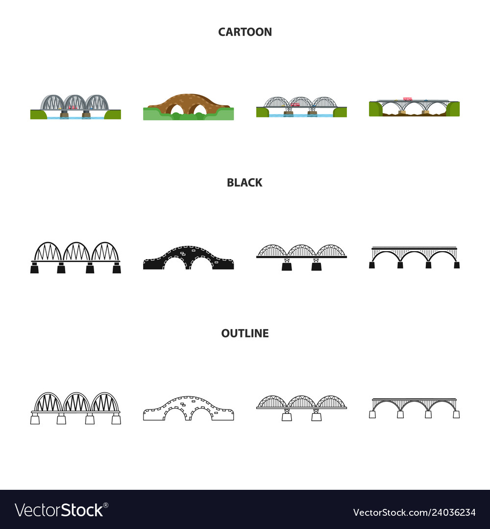 Design of connection and sign set vector image Design of connection and sign set