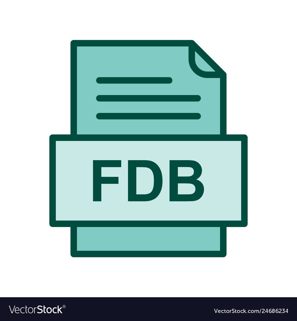 Fdb file document icon