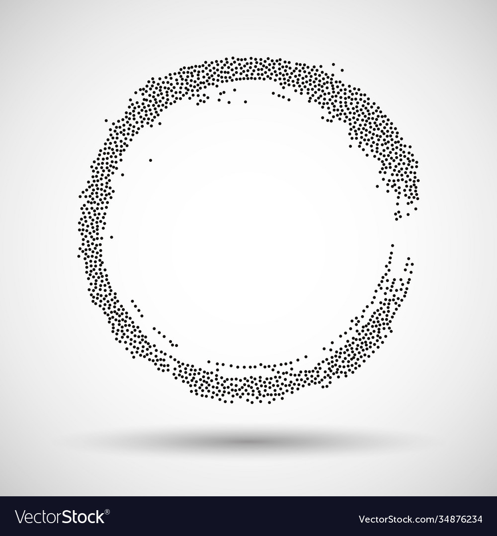 Frames frame isolated dotwork