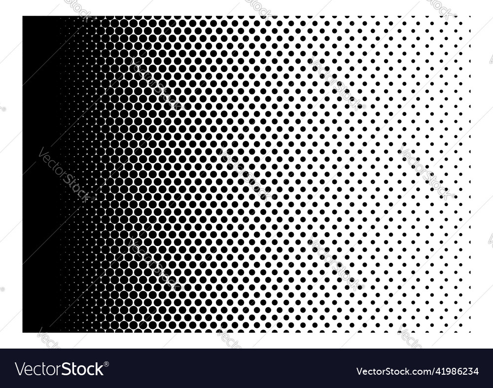 Isolated halftone background design element