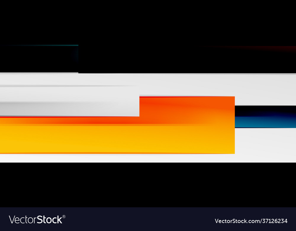 Multicolored lines background design template Vector Image Multicolored lines background design template
