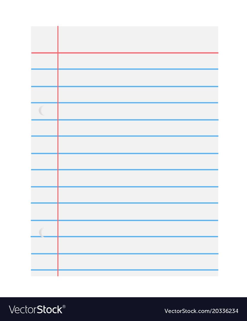 Notebook paper