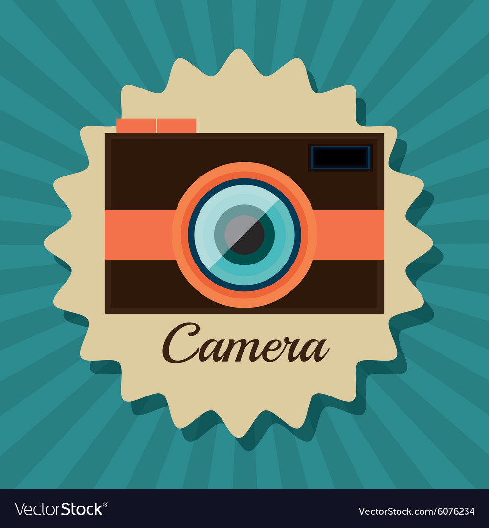 Photography and camera vintage design