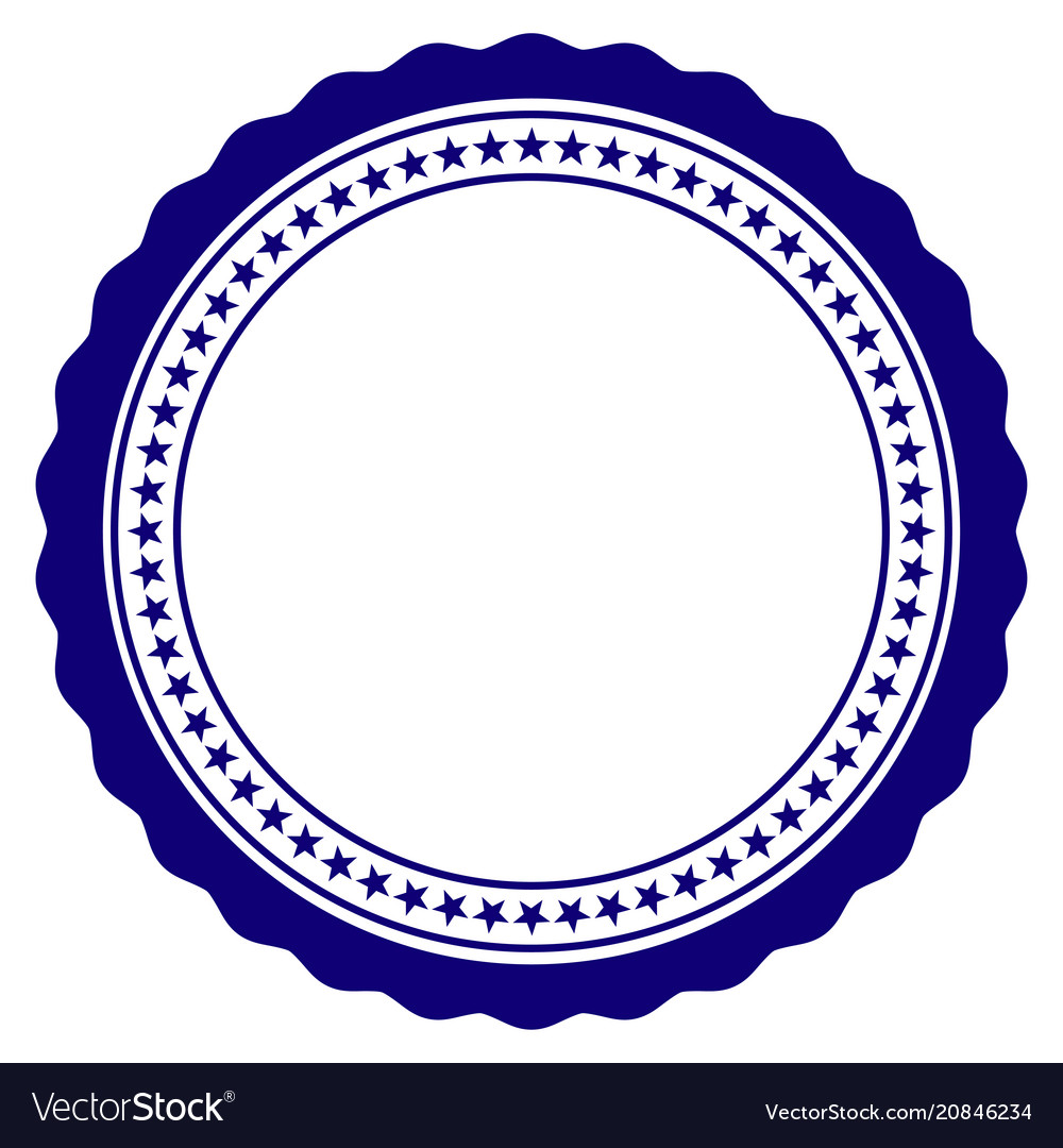 Rosette Circular Star Frame Template Royalty Free Vector Rosette Circular Star Frame Template Vector Image