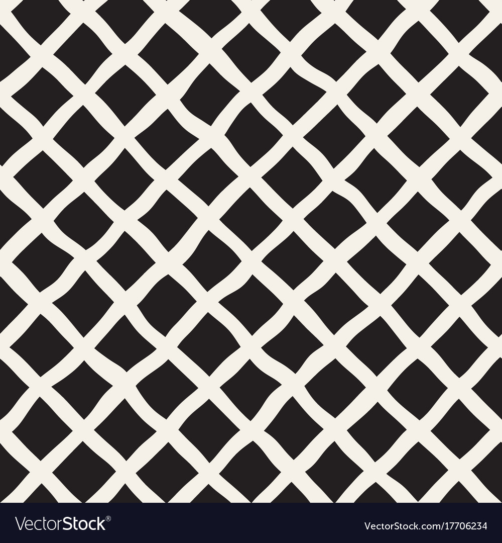 Seamless pattern with hand drawn waves abstract