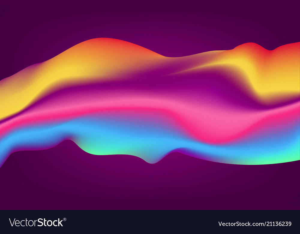 Colorful Abstract Curve Gradient