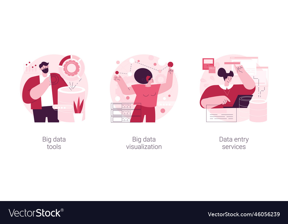 Database management abstract concept