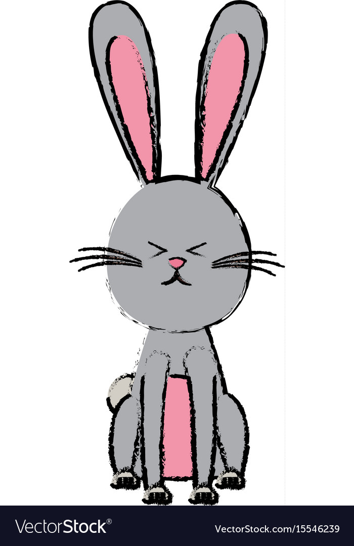 Easter rabbit funny decoration animal season