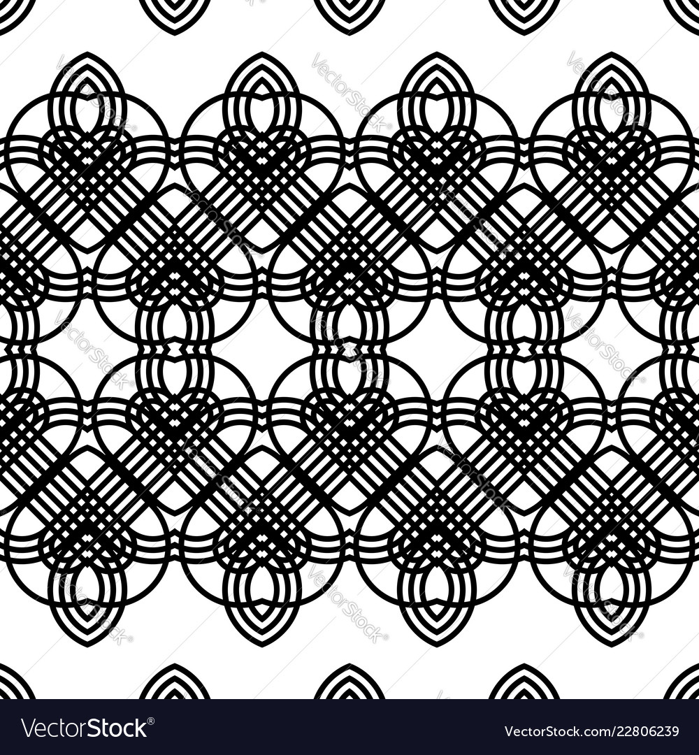 Monochrome Grid Pattern