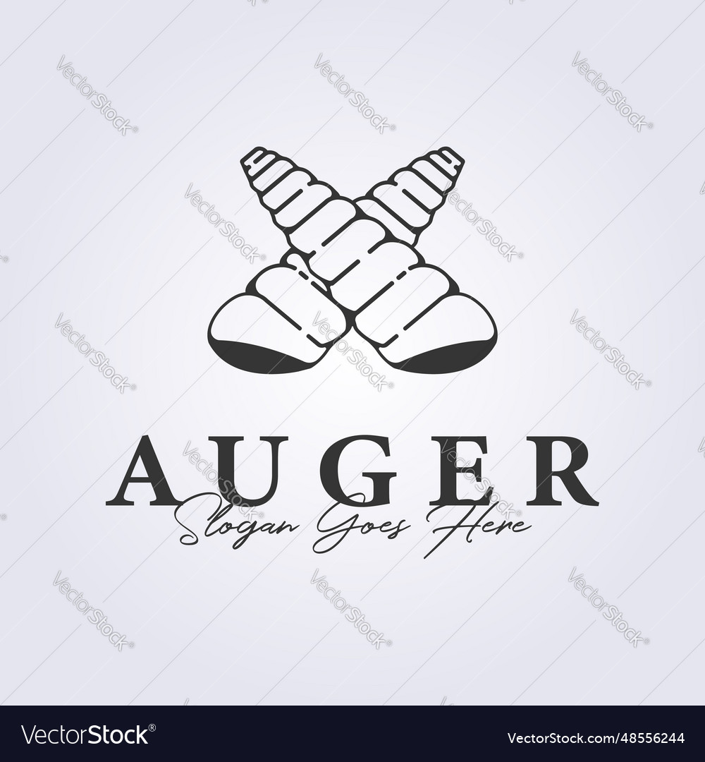 Augenr Schalen Linie Kunst Logo Design